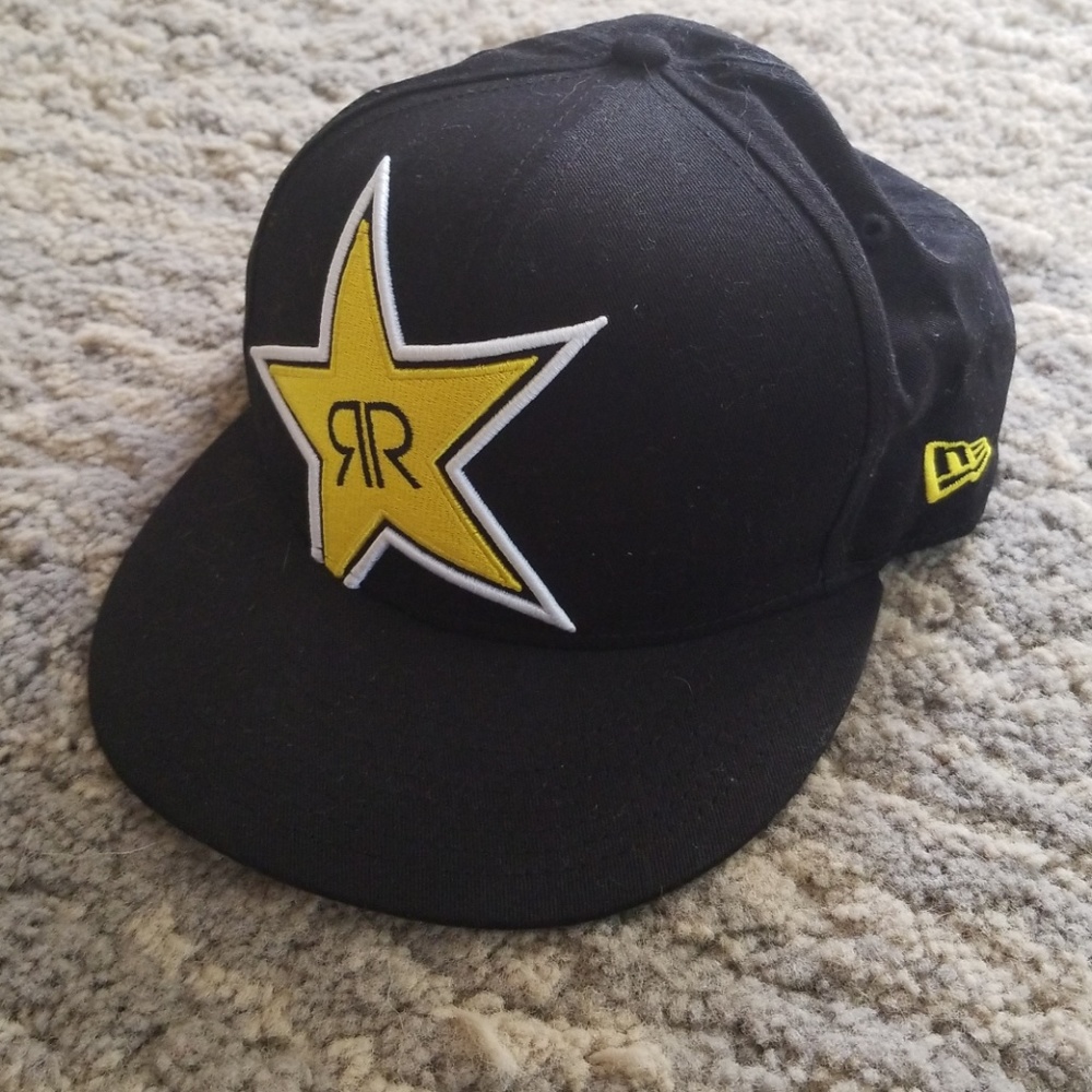 NEW Offical Athelete Rockstar New Era Snapbacl hat